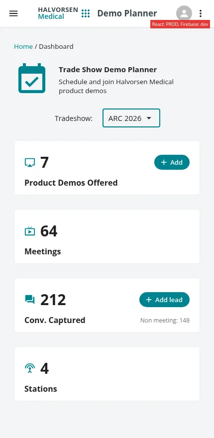 Platforma targowa: mobilny check-in kodem QR
